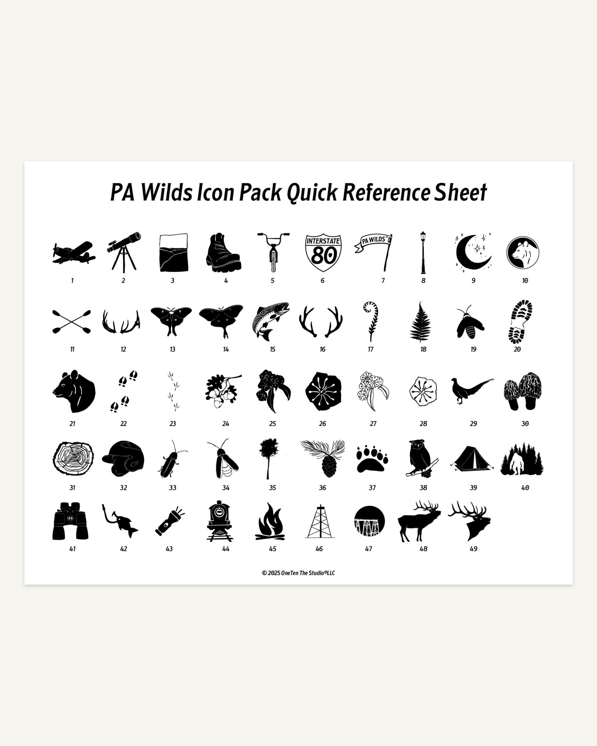 PA Wilds Icon Pack